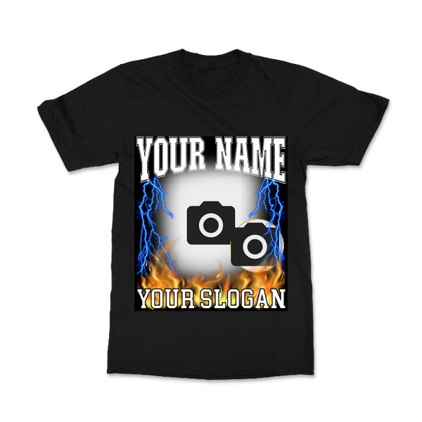 Custom Rap Tee - Made by You (Black)