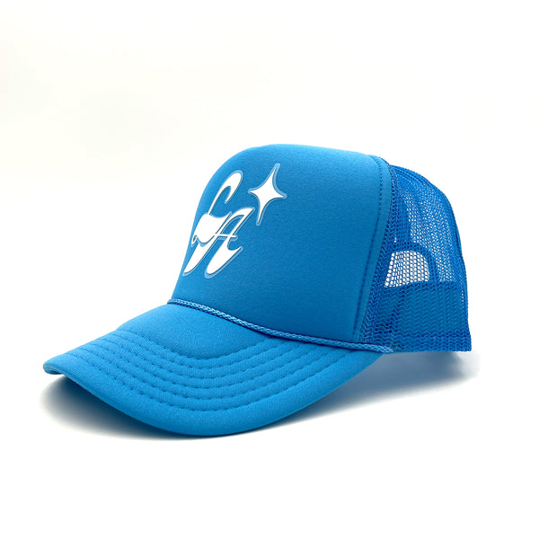 L.A. North Star Trucker Hat (Carolina Blue)