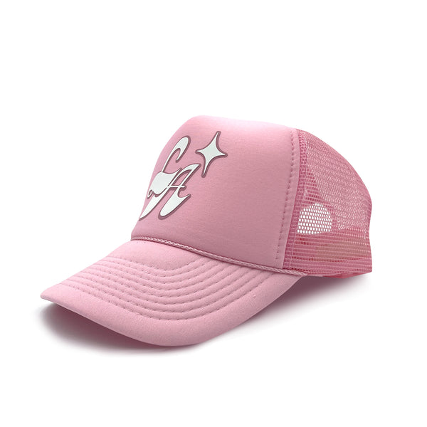 L.A. North Star Trucker Hat (Pink) – Product of LA