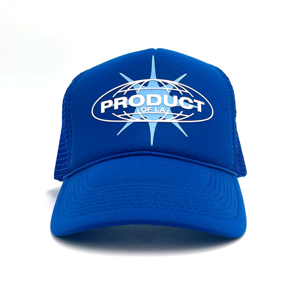 Odyssey Trucker Hat (Blue/White)