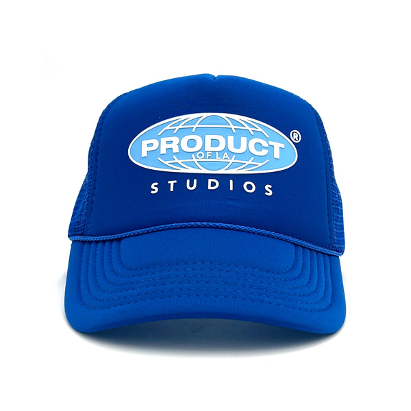 Worldwide Studios Trucker Hat (Blue/White)