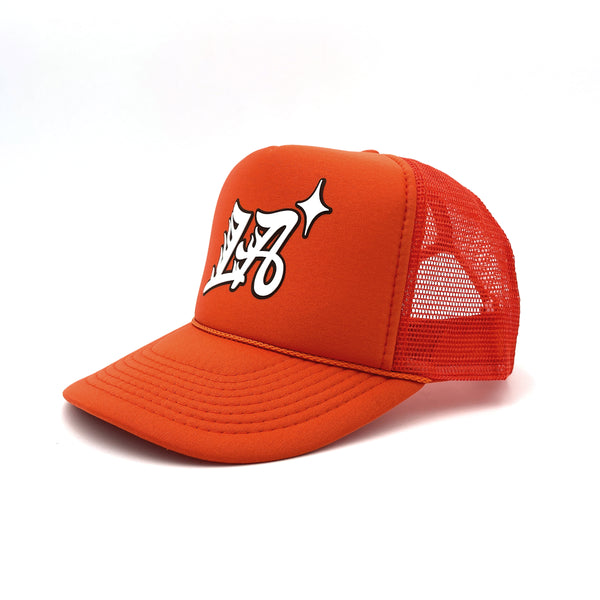 Trailblazer Trucker Hat (Orange)