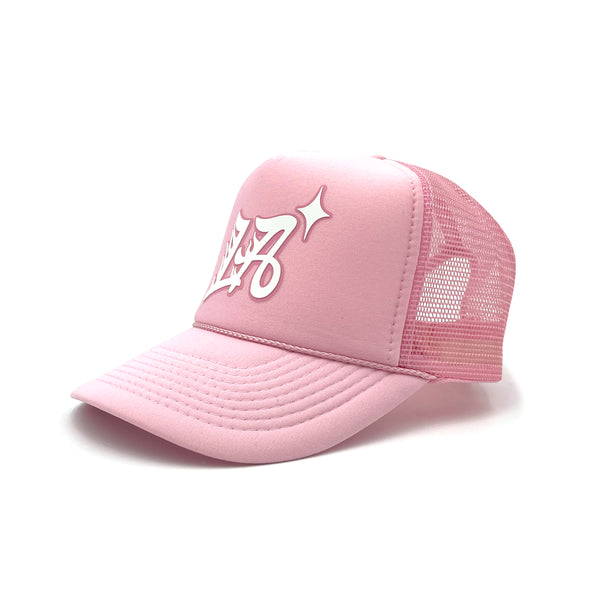 Trailblazer Trucker Hat (Pink)