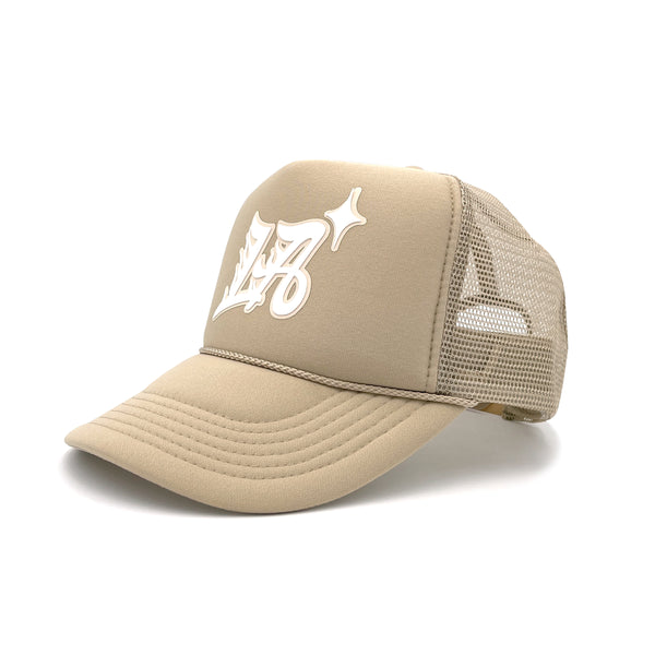 Trailblazer Trucker Hat (Tan)