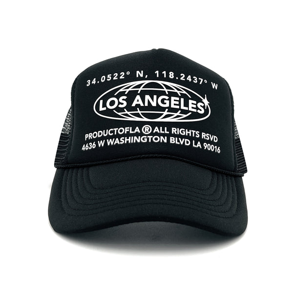 LA Coordinates Trucker (Black)