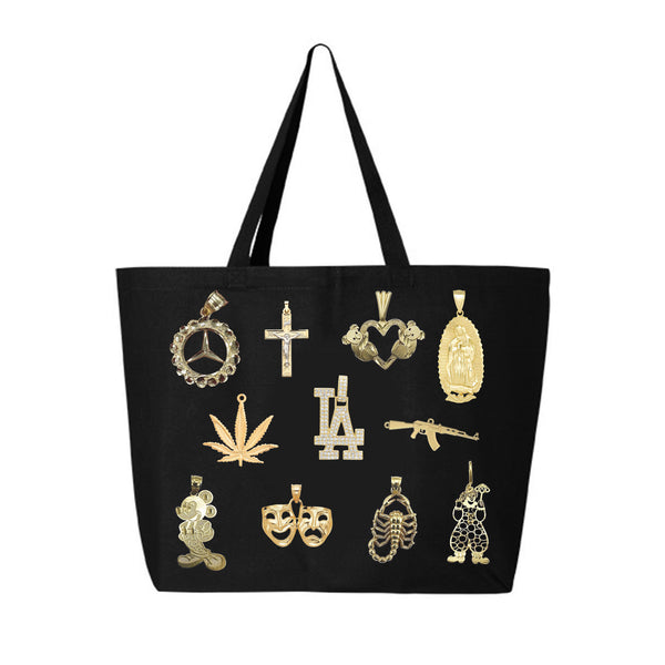 L.A. Gold Tote (Black)