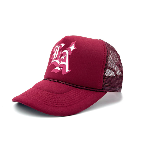 OG L.A. Trucker Hat (Burgundy)