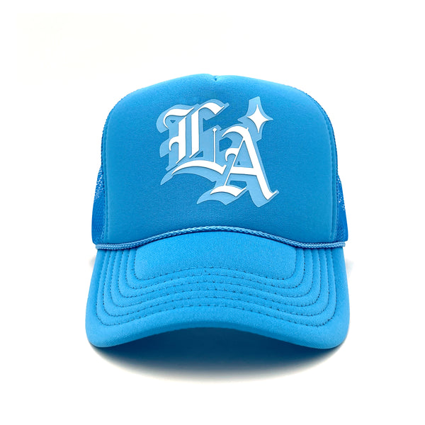 OG L.A. Trucker Hat (Carolina Blue)